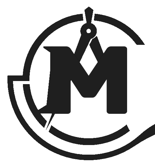 MATHWIG Signet mit M, Zirkel und Kreis